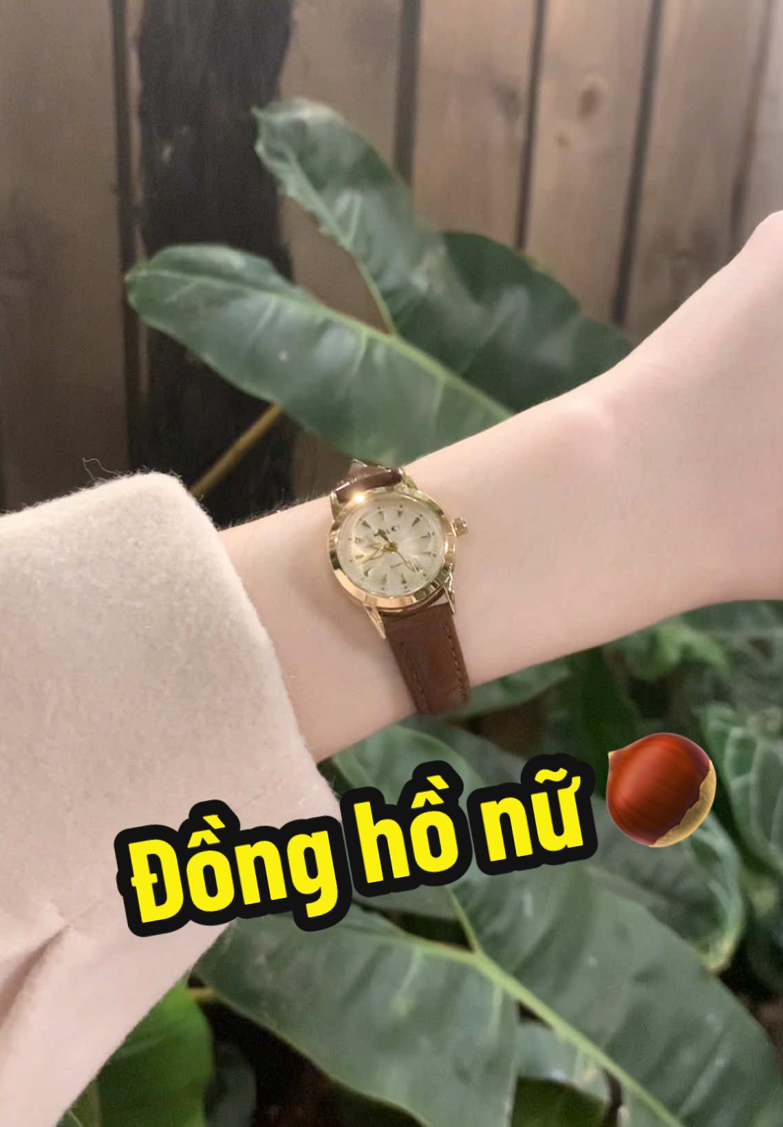 Cổ tay nhỏ như tui mang ô kê lắm nè 🤭 #dongho #donghonu #phukien #thoitrang #tet2025 #tiktok 