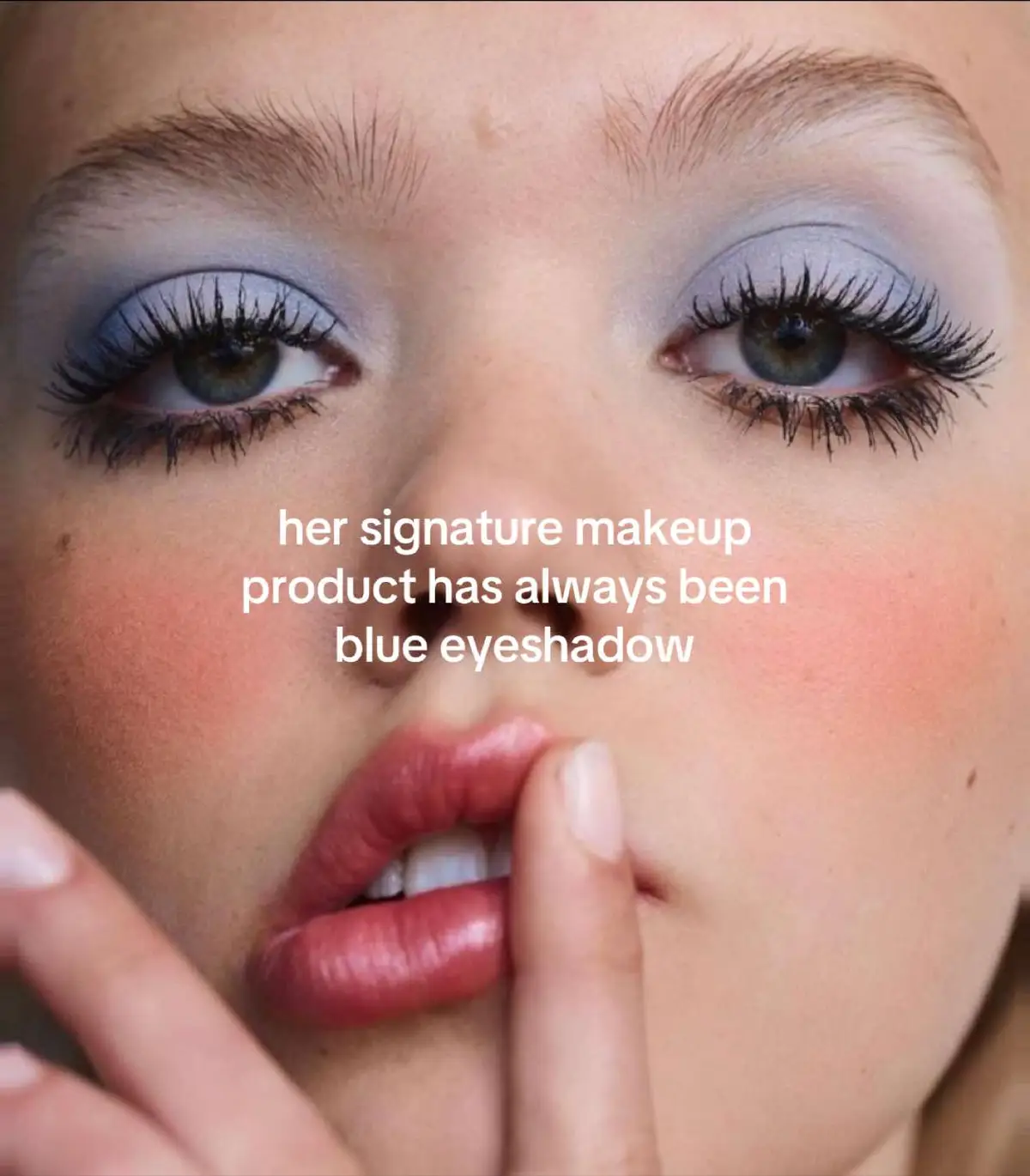 this was too cute to not post im sorry its not gracie related #blueeyeshadow #70s #60s #blueeyes #blue #blueeyeshadowtutorial #pinterest #foryoupage 