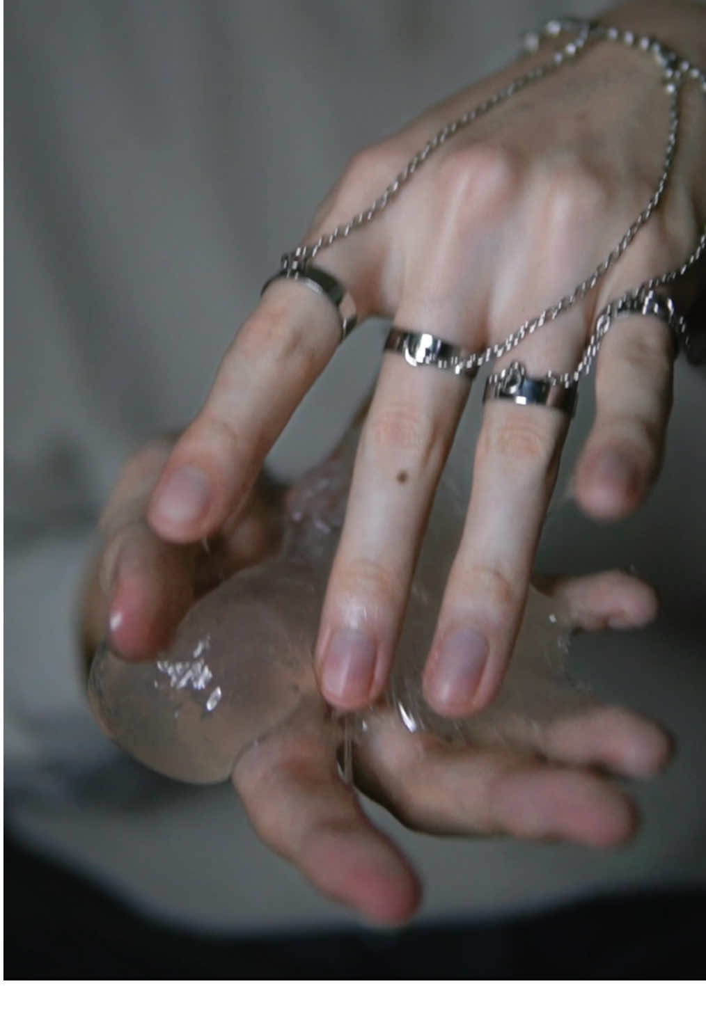 My first 1min long video  #satisfying #hand 
