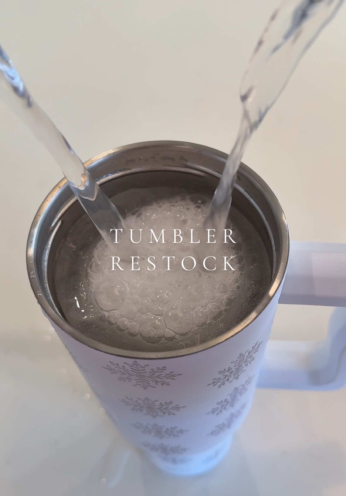 tumbler restock for a christmas movie day ❤️🎅🏼🎥✨ #restock #asmr #restockasmr #christmas #snacks #movienight #tumbler #asmrsounds #aesthetic #holidays #holidayseason #HolidayTreats 