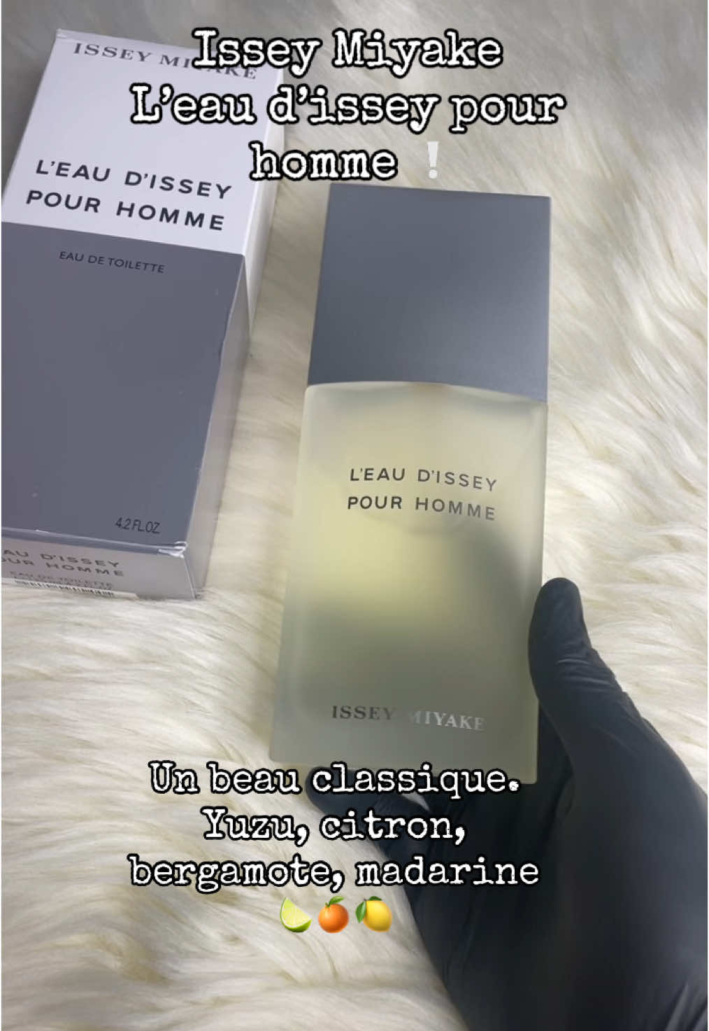 L’EAU D’ISSEY POUR HOMME  EAU DE TOILETTE. Découvrez dans L’Eau d’Issey Pour Homme. Une eau de toilette fraîche et élégante. Un parfum intemporel avec une signature très masculine. La rencontre de la fraîcheur vibrante du yuzu, des épices et du bois de santal. 	•	Note de tête : Yuzu, cedrat, bergamote, mandarine. 	•	Notes de cœur : Lotus, cannelle, noix de muscade 	•	Note de fond : Vetiver, musc, cèdre, santal  #isseymiyakeleaudissey #parfumerieparistendances #parfumtiktok #viraltiktok #viralvideo #abidjan225🇨🇮 