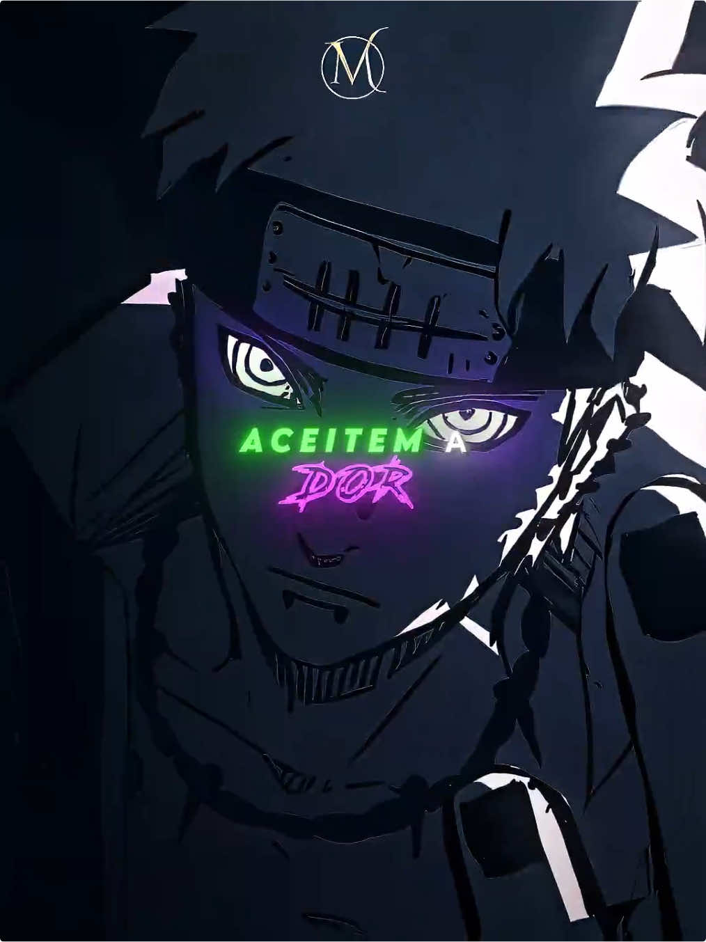 Aceitem a Dor.  Créditos MMV: M4rkim #pain #nagato #painedit #narutoshippuden #narutovspain #rinnegan 
