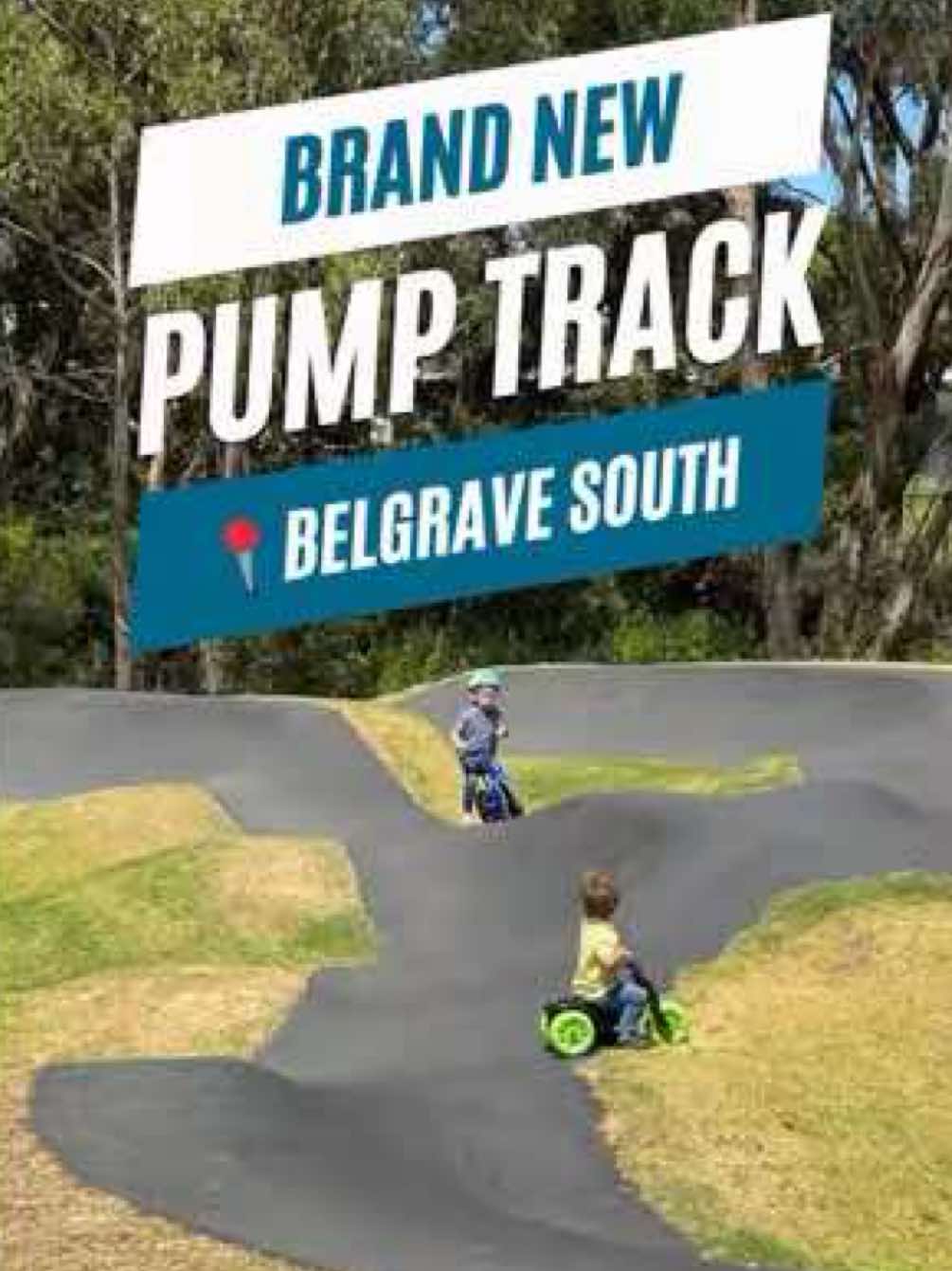 📍 Belgrave South Recreation Reserve, Orana Court, Belgrave South VIC 3160 Looking for a new family favourite? The new pump track at Belgrave South Recreation Reserve in the stunning Dandenong Ranges is a must-visit for little riders! Whether they’re on bikes, scooters, or skateboards, this track is perfect for practicing skills and burning off energy. Getting here is super easy with plenty of parking available on Orana Court, Gilmore Court, and Morton Road. While the kids are zipping around the track, there’s plenty to explore, including a basketball court and a beautiful Indigenous mural that adds so much character to the space. The playground is perfect for younger kids too, with balancing logs, swings, a climbing frame, and a small slide. It’s the kind of spot where everyone in the family can find something fun to do. Pack a picnic, grab the bikes, and head to Belgrave South for a fun and active day out surrounded by nature. You’ll want to come back again and again! #belgravesouth #dandenongranges #pumptrack #FamilyFun #melbournewithkids #thingstodomelbourne #kidsactivities #melbournetodo #discovervictoria #outdoorplay #melbourneparents #daytripideas #activekids  #melbournekids #melbourneplaygrounds 