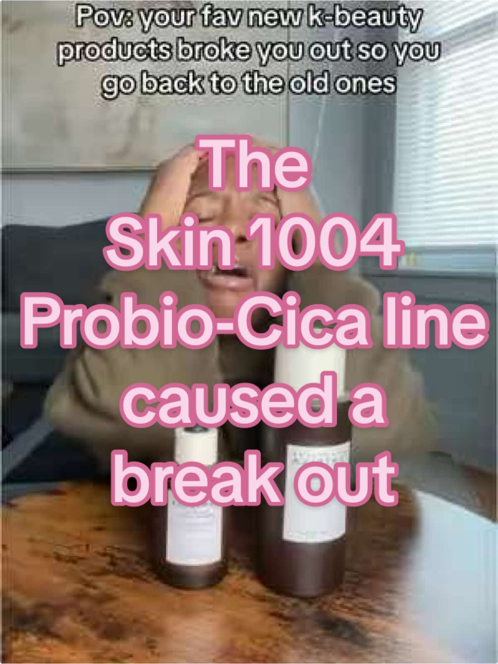 I loved it so much but the probio-cica line is not acne safe, use the regular centella line if you have acne prone skin #creatorsearchinsights #kbeauty #skin1004 #acneproneskin 