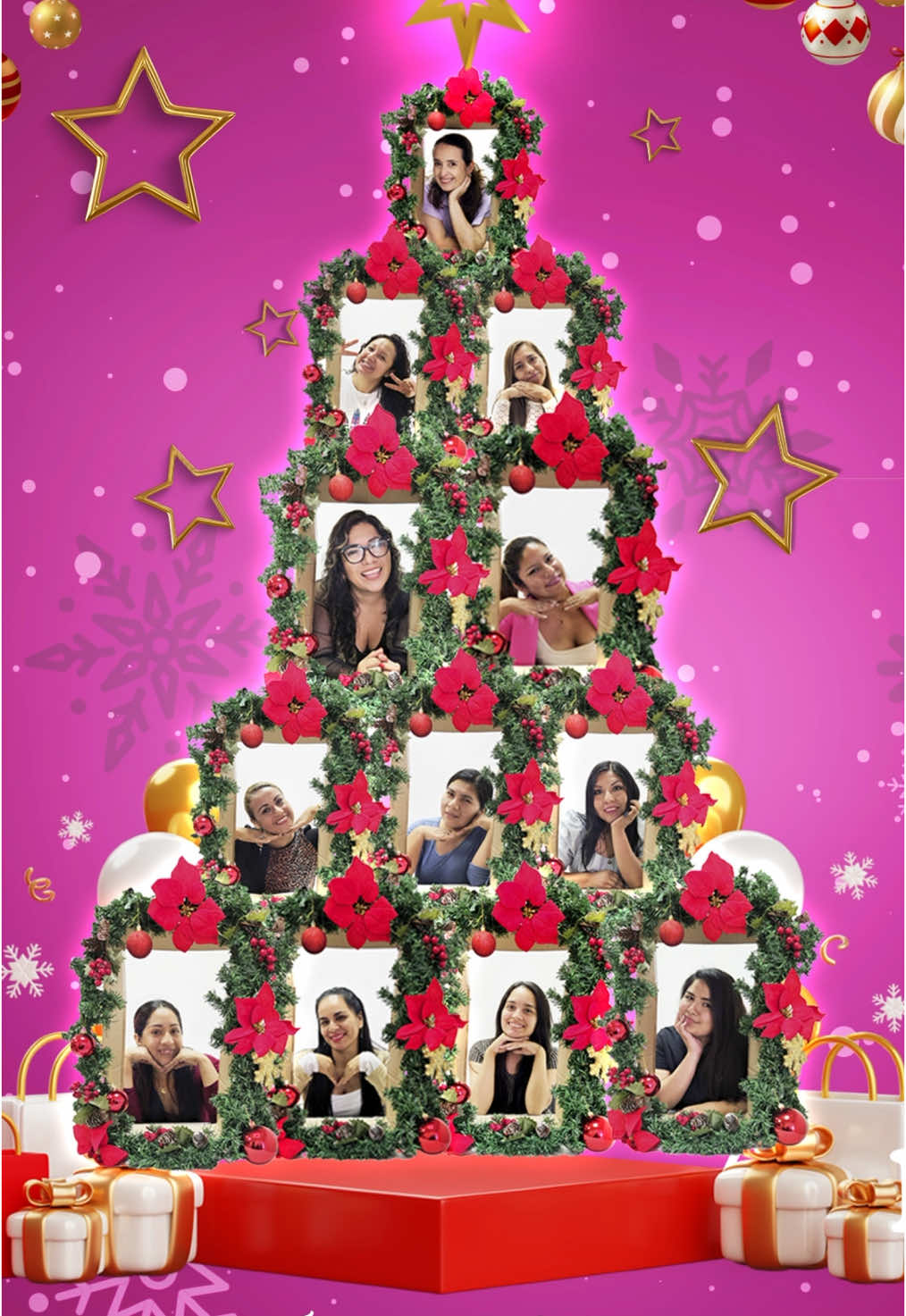 🎄✨La magia de la Navidad está en todas partes!💖🎅🏻 Mira cómo cada foto se convierte en parte de nuestro árbol de Navidad virtual.🎁 #navidadentiktok #Navidad #magianavideña #recuerdosdesbloqueados #recuerdosespeciales #tendencia