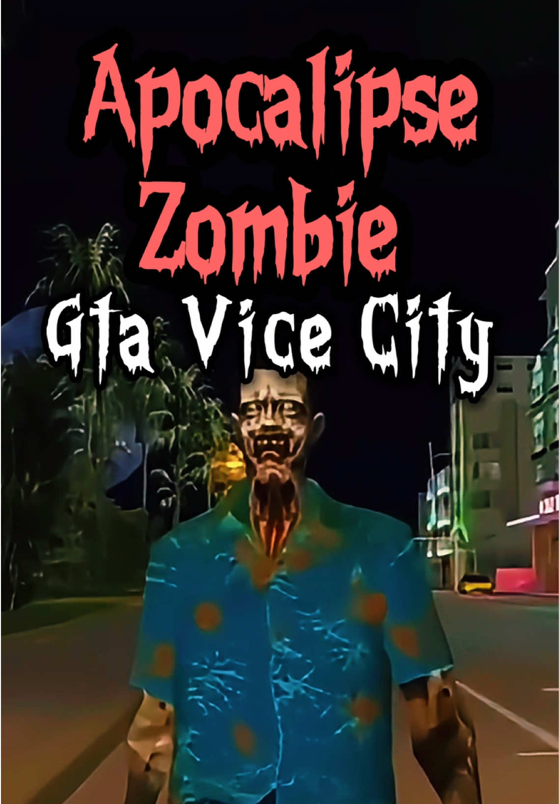 Já pensou que insano seria? 🧟 #gtavicecity #zombies #apocalipsiszombie #grandtheftauto 