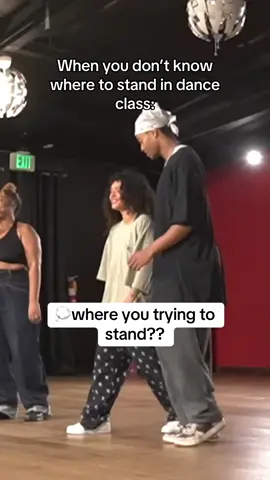 Where do y’all normally stand in dance class?🤔 @Ellerzz Learn my full choreo to 