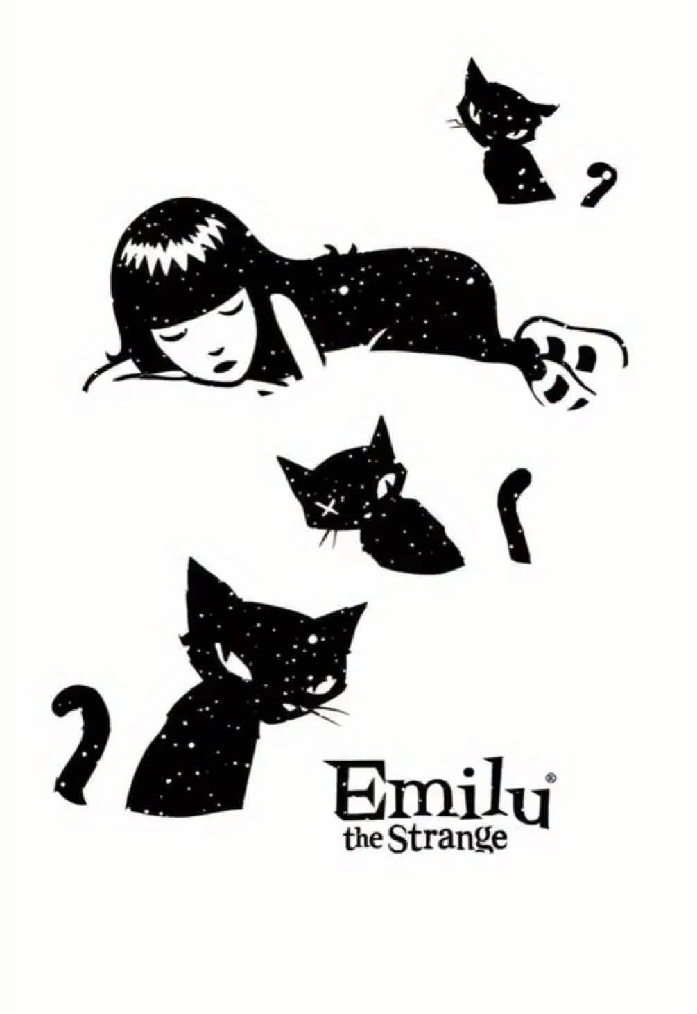 Emily and her kitties keeping it strange. ❤️‍🔥🖤❄️⛄️🐈‍⬛ #emilythestrange #🖤 #fleetfoxes #snow