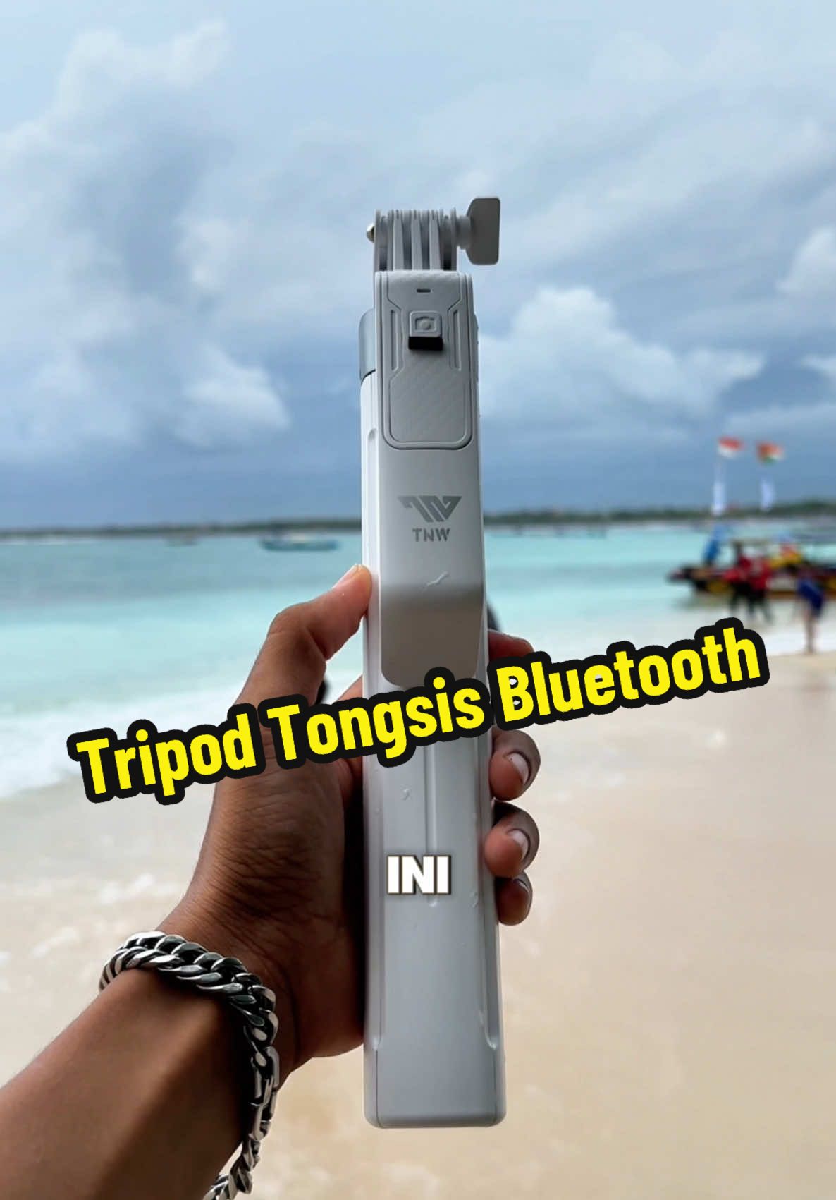 Tripod tongsis bluetooth TNW S30 🔥 #tripod #tongsis #selfiestick #tnws30 