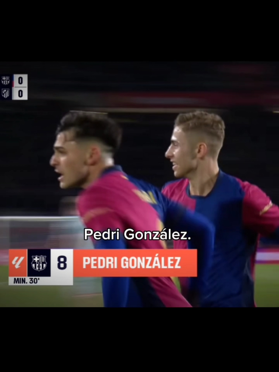 Pedri vs el atlético hoy 🪄🎩😮‍💨 #fyp #barca #barcelona #atleticodemadrid #pedri 89