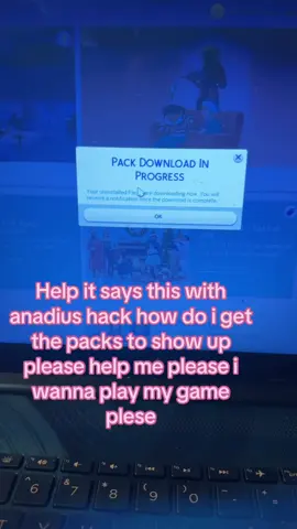 #help#sims4 #anadius #packdownloadinprogress