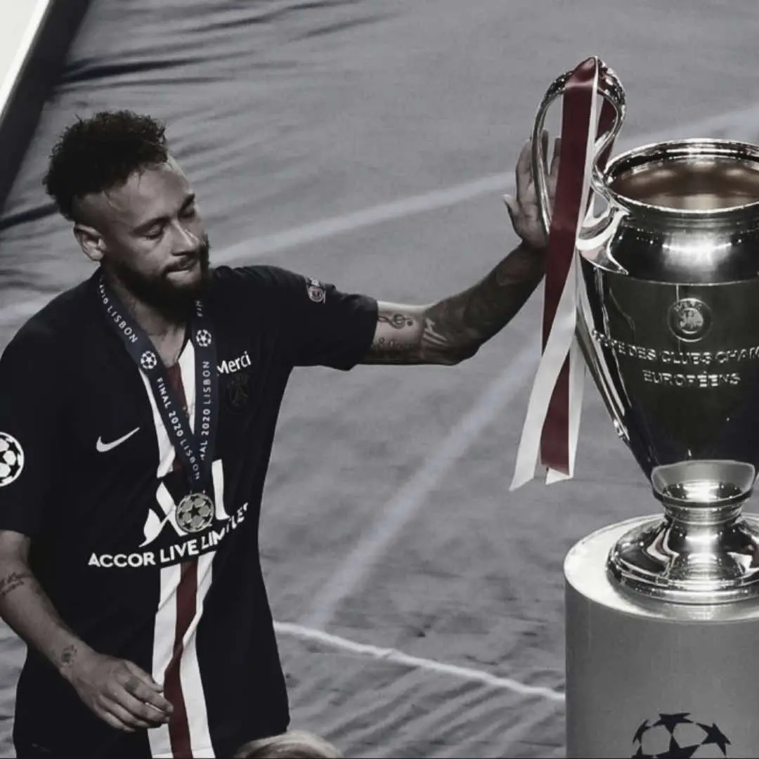 Neymar UCL finale 2020 #football #neymar #fyp #sad