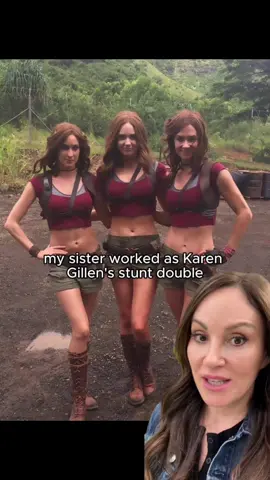 It was crazy times back then.. #karengillan #staybeautiful #beautyhacks #beautytips #sisters 