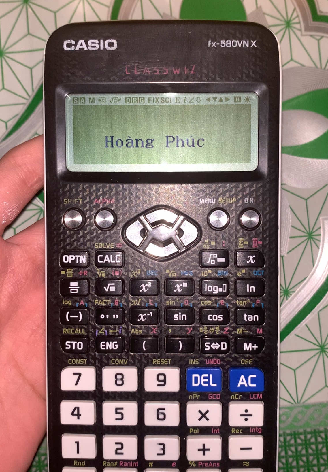 Trả lời @Hoàng Phúc Spell - Part 6 #xuhuong #viral #casio #fx580vnx #tiktok #spell 