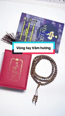 Vòng tay trầm hương 108 hạt #vongtayphongthuy #vongtramhuong #xuhuong 