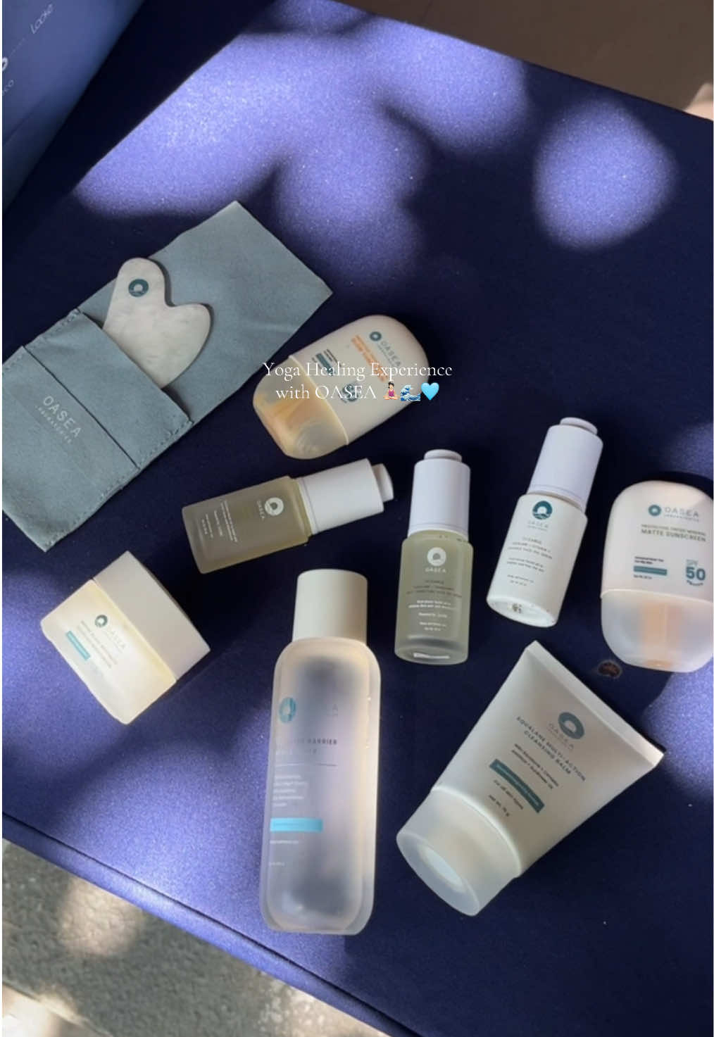 much fun yoga healing experience with @Oasea Laboratories @The AVO Life 🤍🧘🏻‍♀️🌊 #morningyoga #yoga #healing 