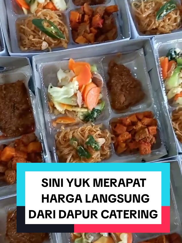 Nasi Kotak Menu Daging Rendang #catering #nasibox #nasikotak #fyp #infokuliner #nasirendang 
