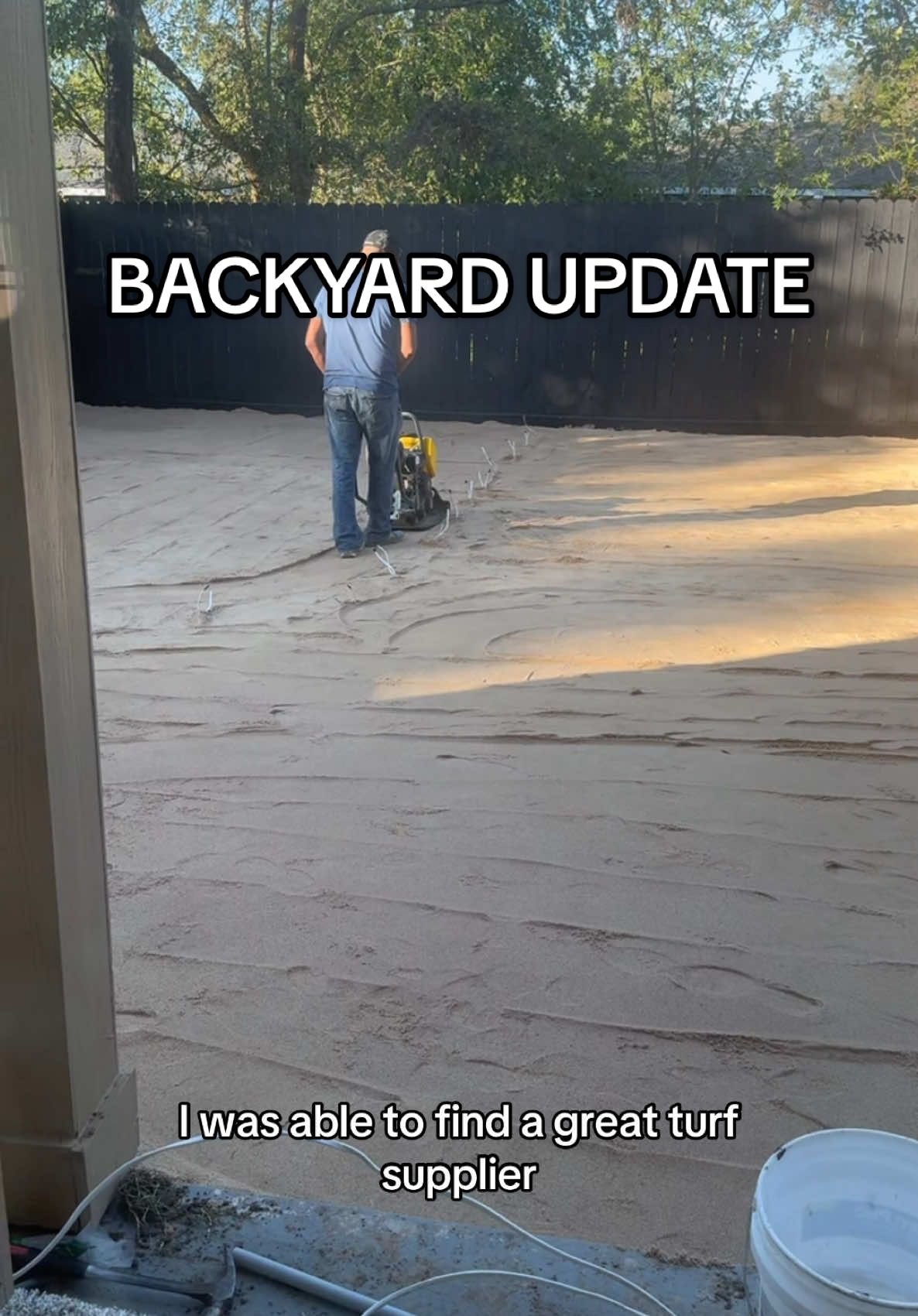 great progress in 3 days i think #backyardrenovation #jalichi #couples 