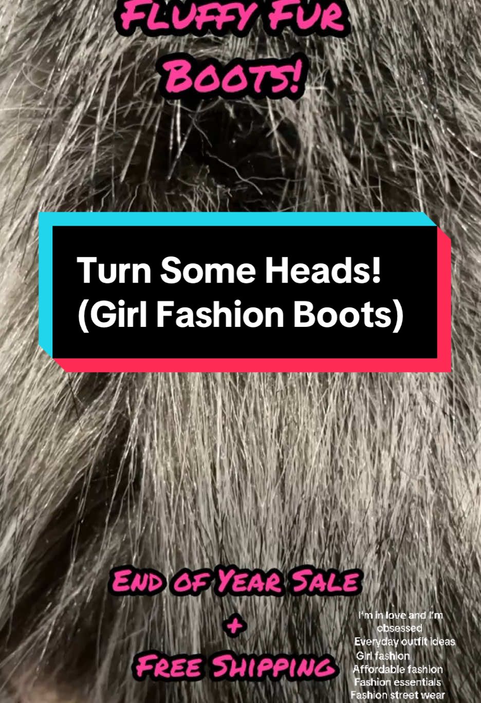 Turn some heads this winter with these girl fashion fur boots! #girlfashion #iminloveandimobsessed #spotlightfinds #tiktokshop #creatorsearchinsights #fashionboots #endofyearsale #boots #bootswiththefur #fashion 
