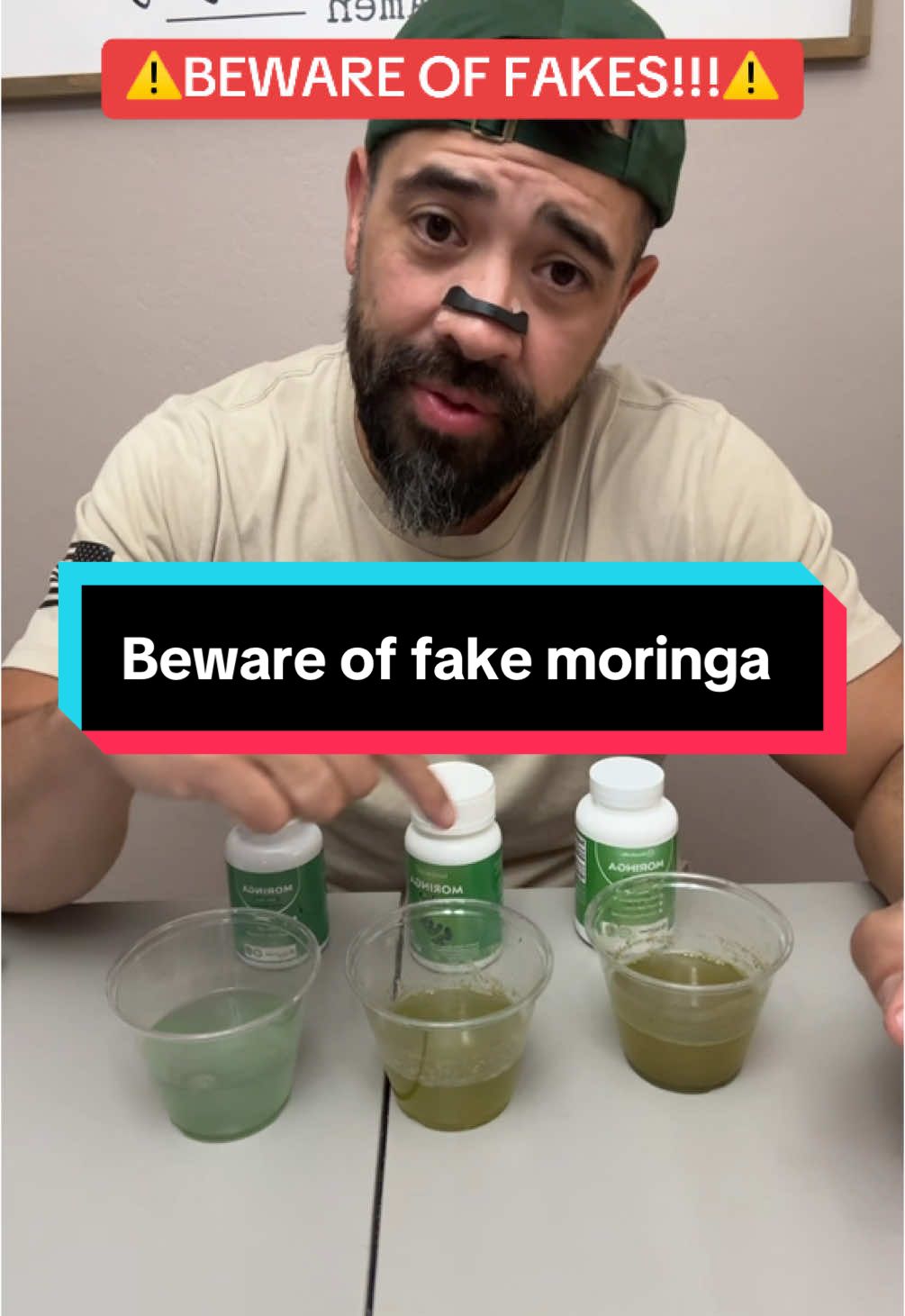 Beware of fake moringa capsules that dont do anything. #moringa #natural #naturalremedies #skin #hair #pain #holistic 