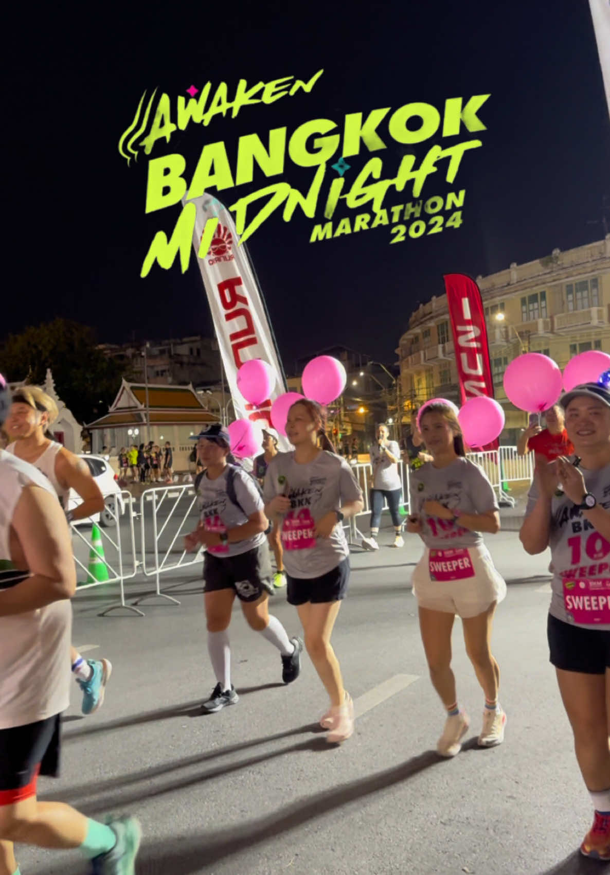 Midnight Bangkok Marathon 2024 #marathon #bangkok #minimarathon #halfmarathon #Running #ランナー #マラソン 
