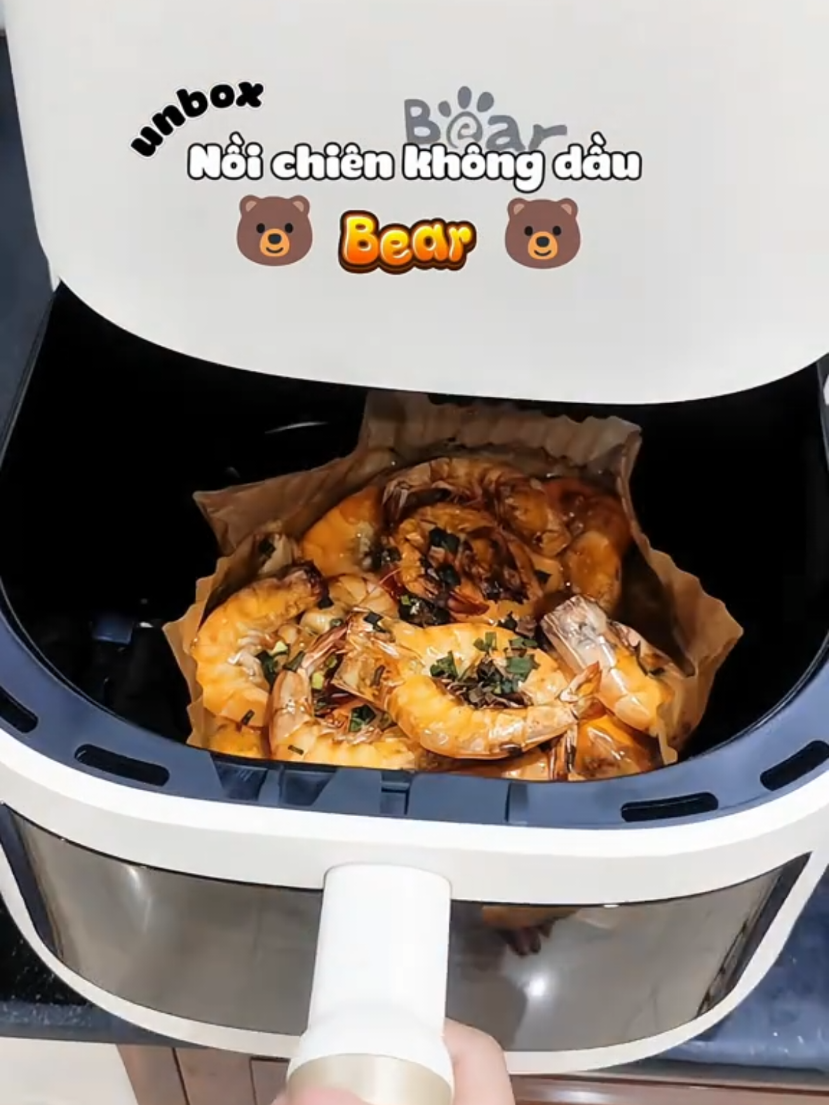 bà nào hơi lừi nấu ăn như tui thì tham khảo em này nhe #cungbearvaobep #bearvietnamofficial #noichienkhongdau #unboxwithme #fpy #xuhuong 