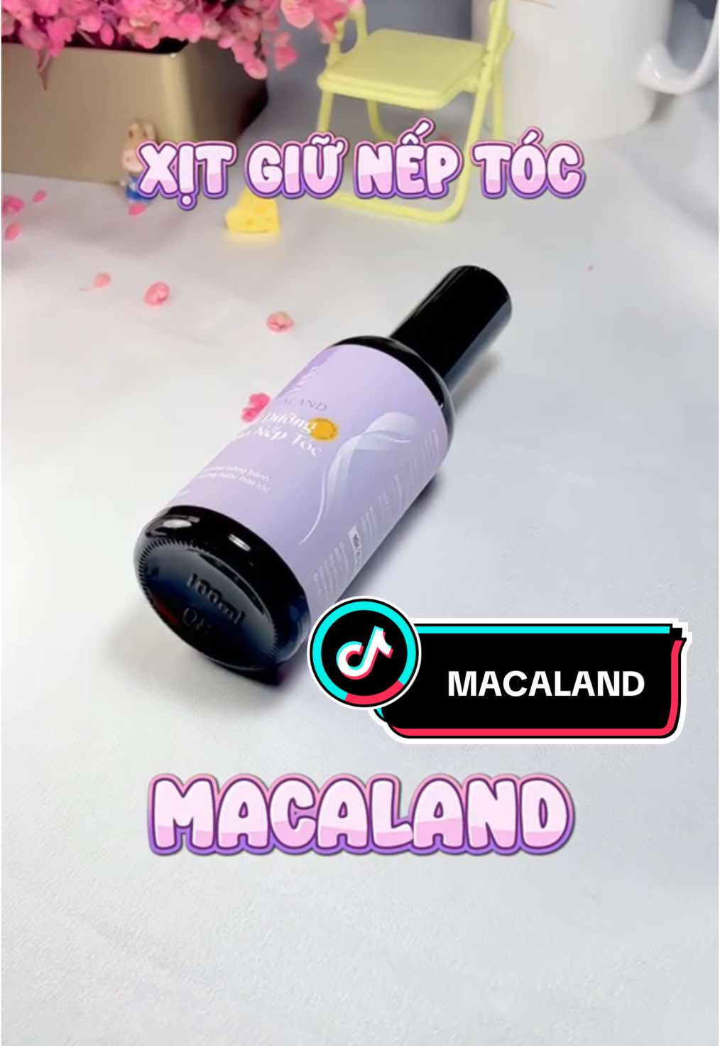 ✨Xịt giữ nếp tóc lâu nè mấy bà, không khô cứng, mà còn thơm nữa #xuhuong #trend #fyp #xitgiuneptoc #giuneptoc #macaland #xitgiunep #hairtutorial #haircare #unbox #review 