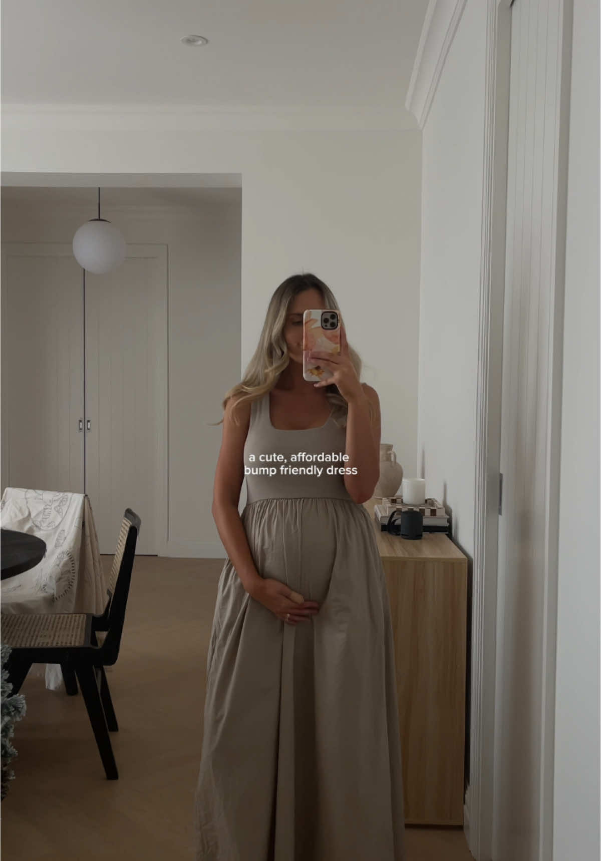 @Target Australia coming through with the cute, bump-friendly dresses 🤌🏼✨ #outfit #bumpdate #maternityfashion #pregnancy #aesthetic #target #targetfinds 