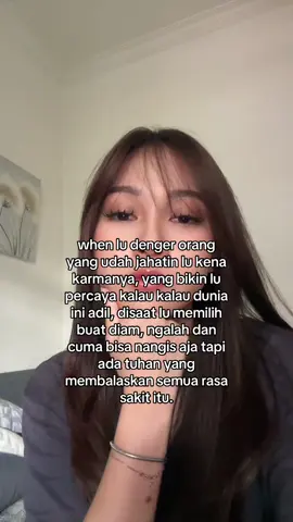 cuman bisa berdoa aja ke allah supaya sakit hati ini cepet ilang🥹🙏🏻