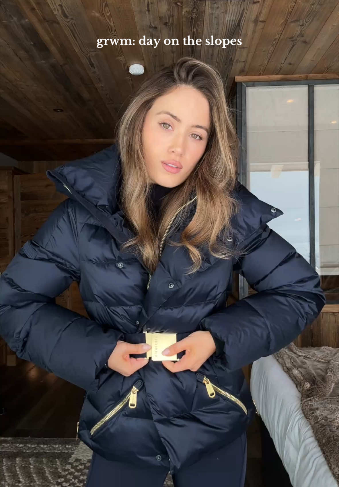 Ski but make it fashion #skioutfit #skiseason #valdisere #goldbergh 