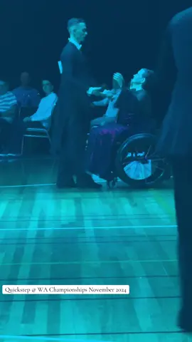 #quickstep #ballroom #ballroomdance #paradance #dance #wheelchairdancing #dancer #dancesport #paradancer #paradancer #perth #dancelikenooneswatching #perthparadanceduo #wheelchairlife #dancing #combi #championships @Ballroom Fit 