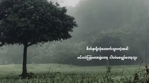 စိတ်နာသွားရင် သံယောဇဉ်တွေလဲမကယ်နိုင်တော့ဘူး#fypシ #tiktok 