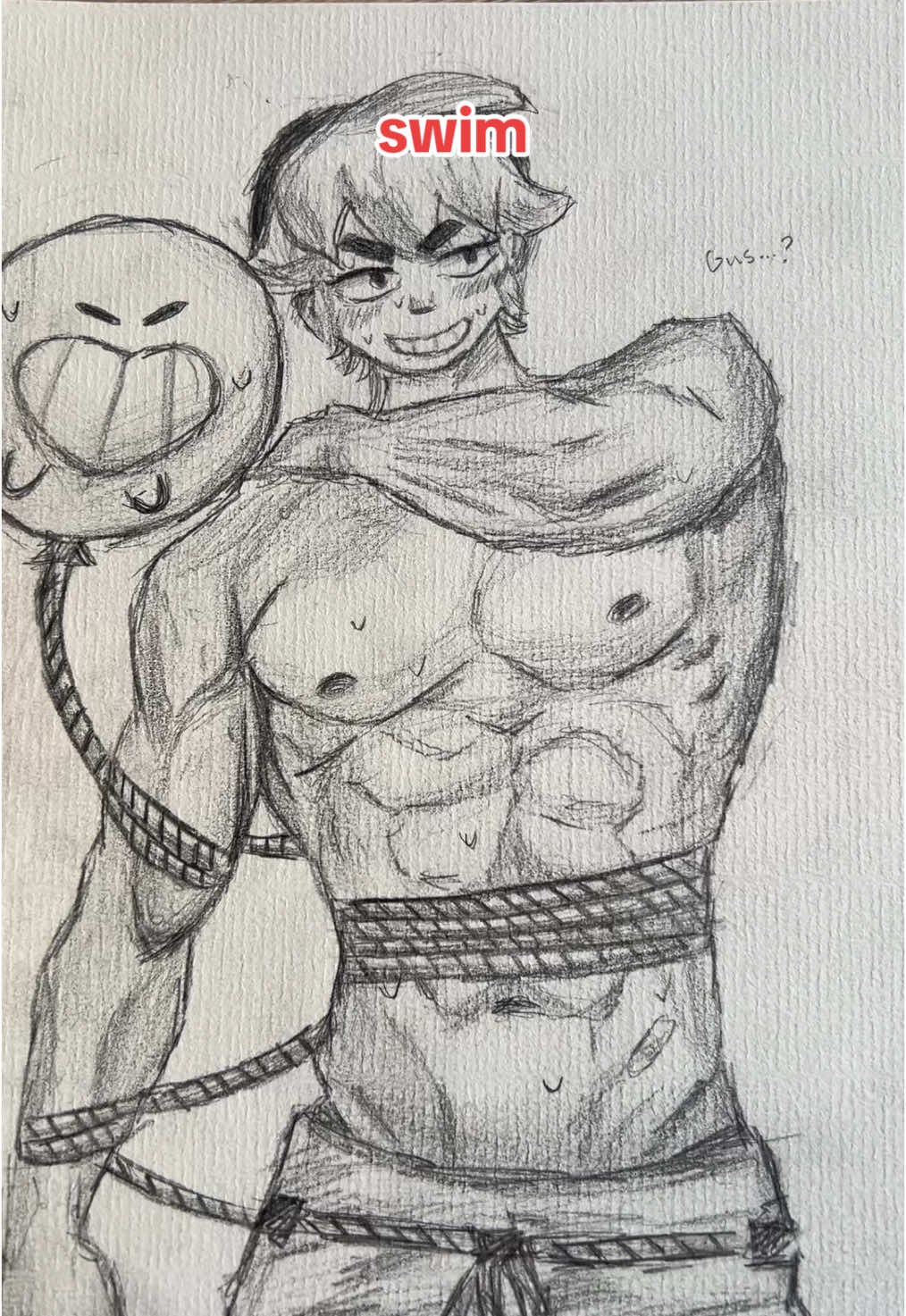 swim #brawlstars #bs #gus #draw #lost 