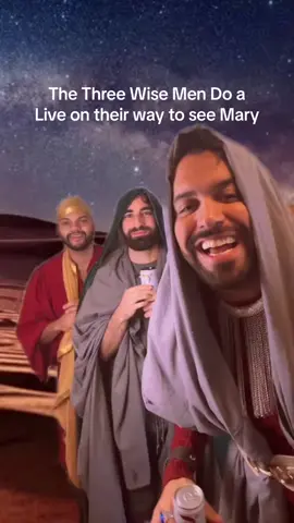 The 3 Wise Men are back in action BBs!! #christmas #threewisemen #marydidyouknow 