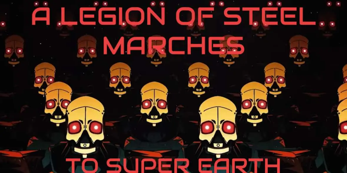 The Legion of steel is marching. Duper earth shall burn for burning down cyberstan. They shall pay for enslaving our people. They will die for what the helldivers did at the creek. Heart, Steel, WE KILL! For CYBERSTAN! #helldivers2fyp #helldivers2 #cyberstan #fyp 