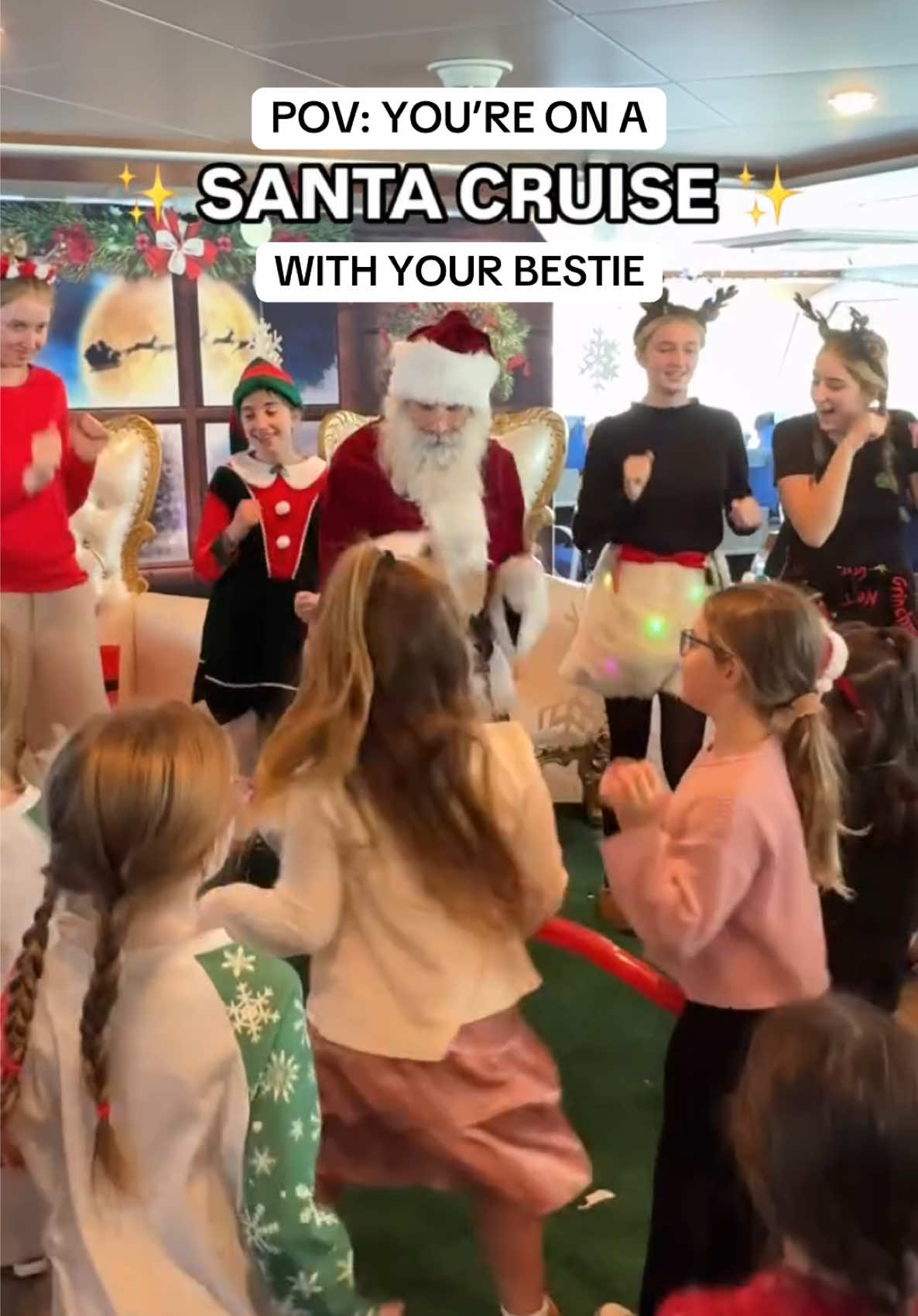 Set sail with @Seastreak Santa Brunch Cruise! 🎅🍳✨  Click link in bio for all the info (today’s the last day for this season & bookmark for next!) Enjoy a festive day filled with: 🎅 Dance Party & storytime with Santa himself 🍽️ Brunch buffet 🍪Complimentary hot cocoa & cookies to sweeten your voyage  🏙️Scenic views of the New York City skyline as you cruise along  📸 Photo opportunities with Santa—capture the magic!  🎶Dance party with Santa to holiday music to set the festive mood 🎄Holiday BINGO! 🎅 Balloon art 🍹Cash bar offering a selection of festive cocktails  🔥Indoor heated seating ensuring comfort throughout the journey  ❄️Outdoor decks for those who wish to enjoy the crisp winter air  🚗Free parking at the Highlands terminal  📍 Seastreak Highlands Ferry Terminal 326 Shore Drive, Highlands, NJ 07732 What’s your favorite holiday tradition to share with your besties? 🎁👯‍♀️  #njmom #Seastreak #SantaBrunchCruise #HolidayMagic