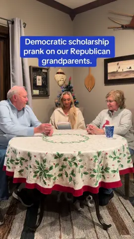 Her poker face needs some work. But this might have been our best prank to date. 