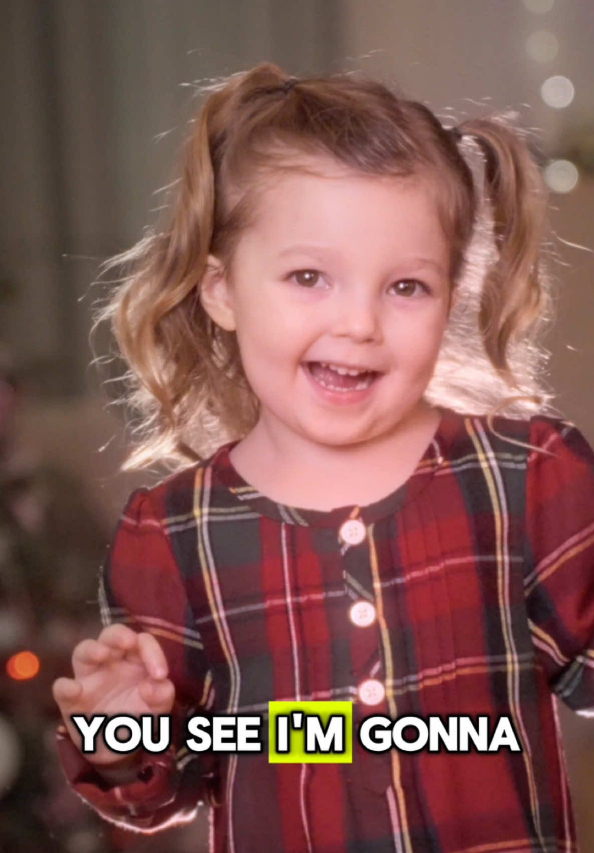 3-year-old Angelica sings I caught Santa, watch the full music video on YouTube - Link in Bio!  #music #youngsinger #singer #singing #musicvideo #xmas #christmas 