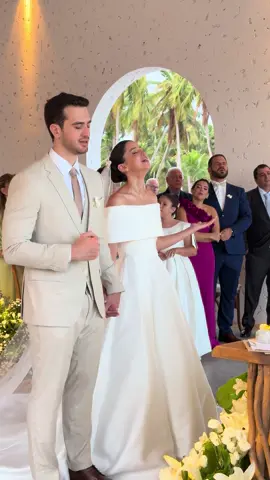 Cerimonia emocionante e linda de ontem  ♥️🙏 L&T #noivos #cerimonia #louvor #casaremalagoas #destinationwedding  #casamento #wedding #assessoriadecasamentos #cerimonial #cerimoniarte 