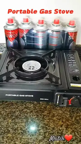 Portable gas stove so easy to use and very convenient #portablestove #butanestove #butanestoveburner #portablestovebutane 