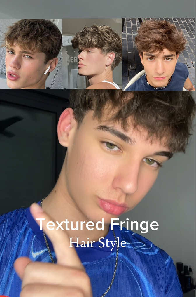Textured Fringe hair tutorial❗️@Simpletics || #hair #seasaltspray #hairtutorial #simpletics #fyp