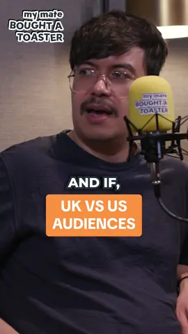 UK VS US: audience edition 🤔  #fyp #foryou #britishpodcast #comedypodcast #ukvsusa 