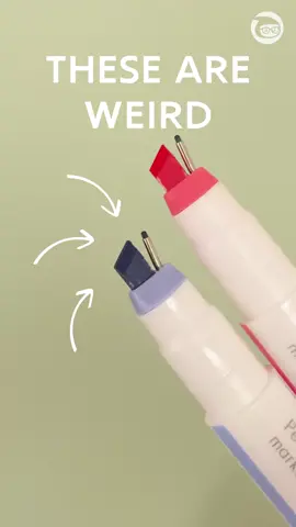 Are these Ninipie Dual Tip Highlighters genius, or just weird? They have both a fine tip and chisel tip on the same end, and you can switch between the two by rotating your pen 🤯 Shop Here: https://t.co/bcDhLQucbX #jetpens #stationery #highlighter https://t.co/5x4mWR2fcL