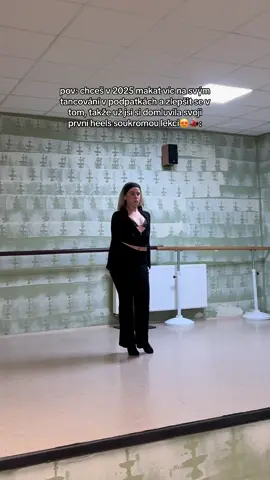 MŮJ 2025 GOAL😍🤪TEN KONEC HAH💀💀JE TAM 8329 TECHNICKÝCH CHYB ALE TO SE ČASEM ZLEPŠÍ🤪🤭 děkovala @Sonya #fyp #czech #tiktokcz #tynkathedancer #pistacie #protebe #dance #trending 