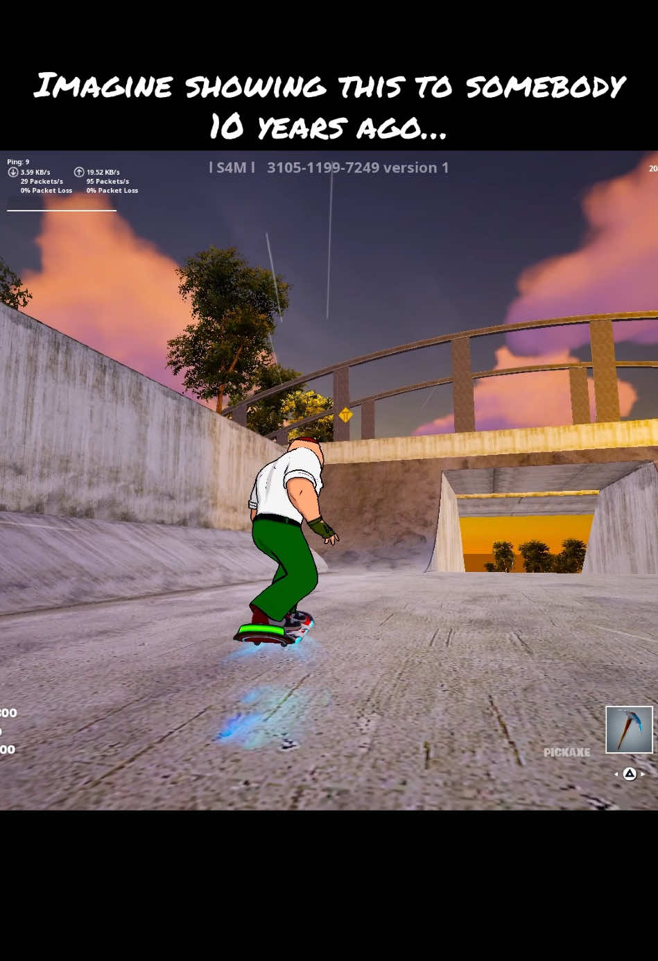 “Bro is NOT Steezus 😭🙏🏻” #fortnite #foryou #fyp #skate3 #skate3clips #skate3challenge 