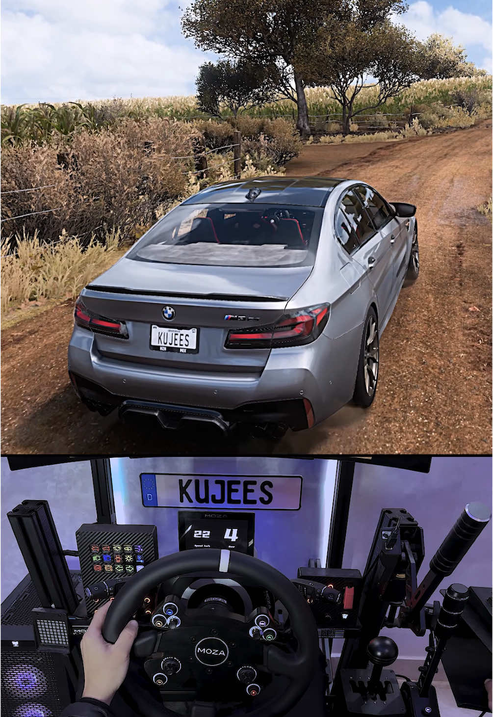 #m5 #cs #bmw #fh5 #moza #kujees 