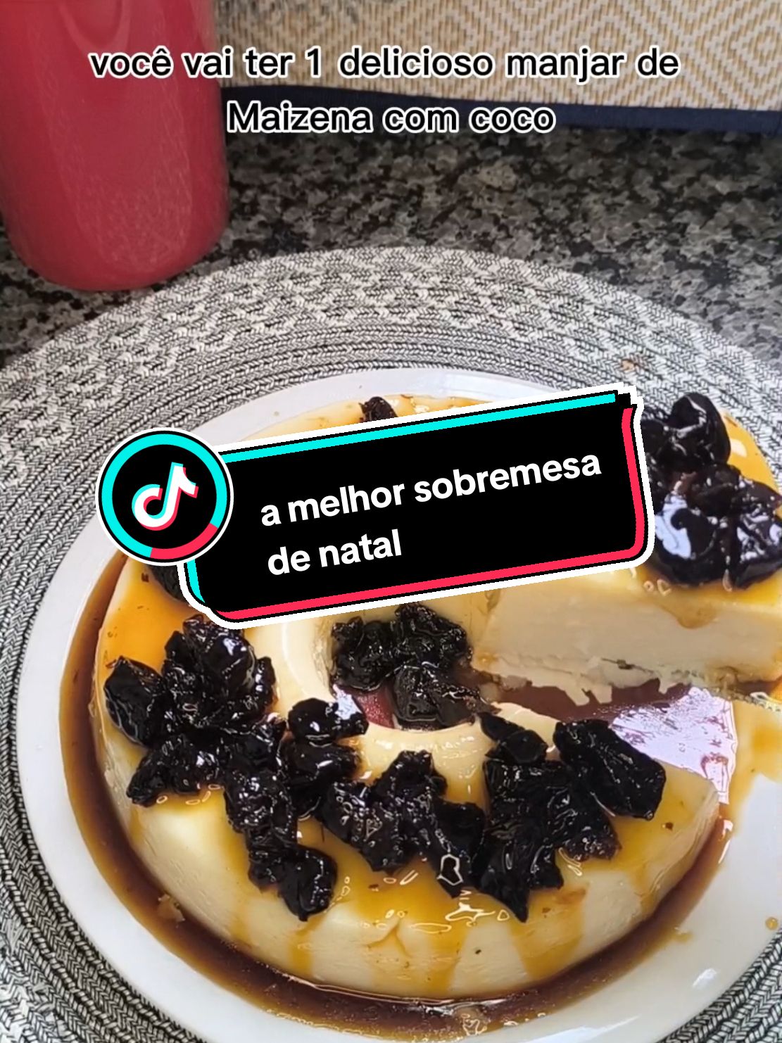 A melhor sobremesa de natal  #sobremesa #natal #coco #maizena #receita #receitafacil #fy 