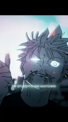 My students are watching😎😎 #gojosatoru #gojosatoruedit #satorugojoedit #jjk #jujutsukaisen #animeedit #gojo #foryou #gojoedit #jjk264 #jujutsukaisen264 