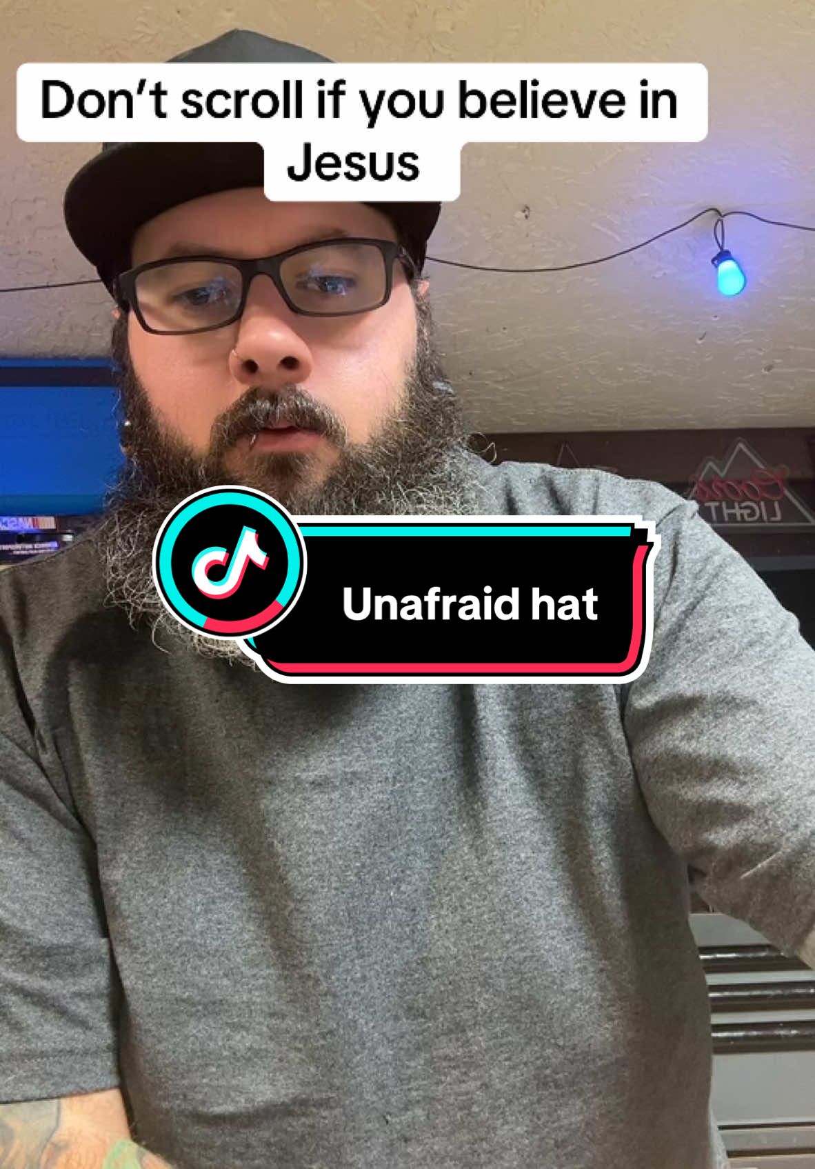 Great hat to wear to show people you are unafraid to speak about Jesus. #fyp #fypシ゚viral #christiantiktok #christian #jesus #gospel @UNAFRAID Clothing 