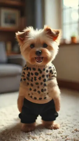APT.Dance dog #yorkshireterrier #apt #petdance #dog 